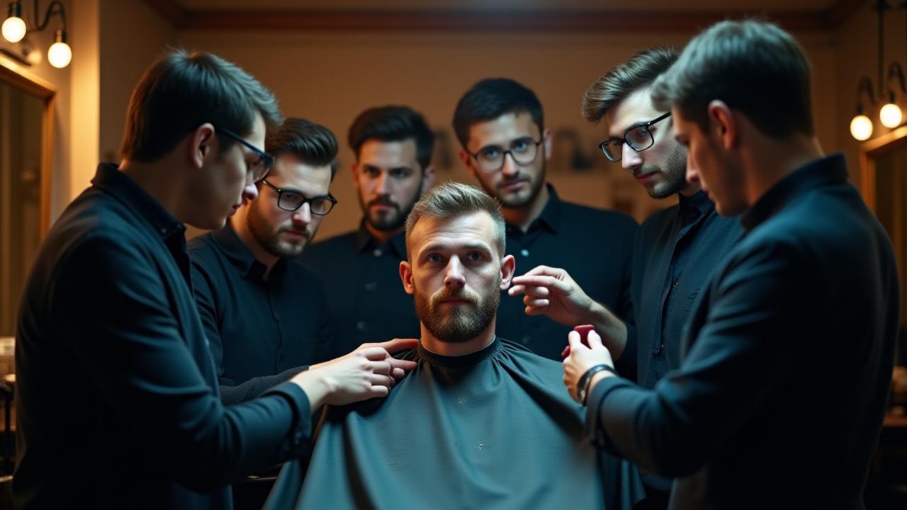 Équipe Rive Gauche en formation Barber Workshop